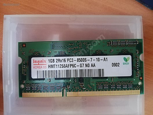 Hynix 1gb 2rx16 Pc3 8500s 7 10 A1 At Sahibinden Com