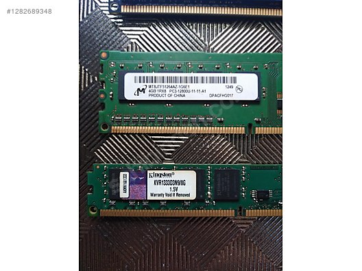 KINGSTON FURY DDR3 メモリー DIMM 青 x4 動作確認 Kingston HyperX Fury Blue 4 GB 1600 MHz DDR3 CL10 HX316C10F/4 Ram