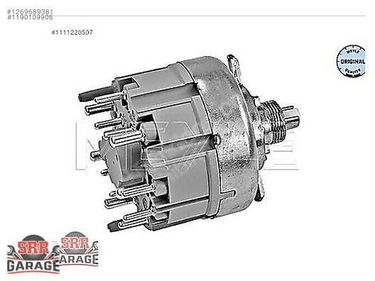thumbnail image 2 of MEYLE Headlight Switch For Mercedes A124 W124 S202 W126 – 0005456204 Replacement 2 of 6