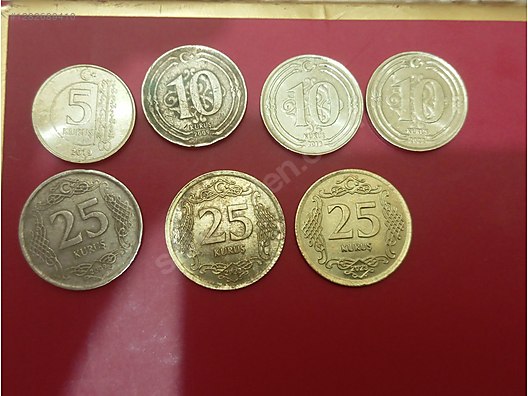 İkinci El ve Sıfır Alışveriş / Koleksiyon / Para & Madalya / Yabancı / Madeni Paralar