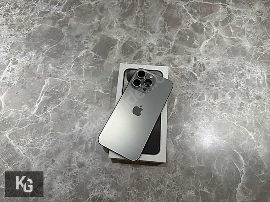 Resim Apple iPhone 15 Pro Max İkinci El TR | 256 GB | Natürel Titanyum İkinci El KUZEY GSM ' IPHONE 15 PRO MAX 256 GB KUTULU FATURALI 68499₺