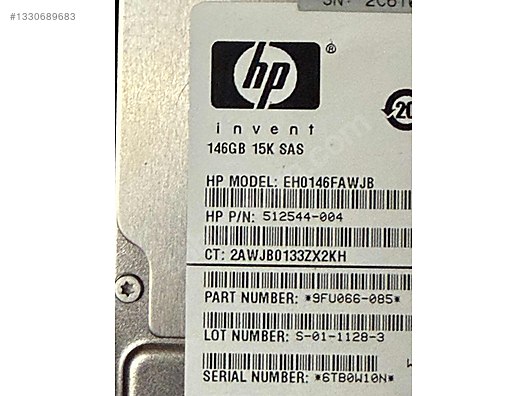 HP DL380 G7 SERVER XEON E5645 / 32 RAM / 3x146 GB 15k SAS DISK
