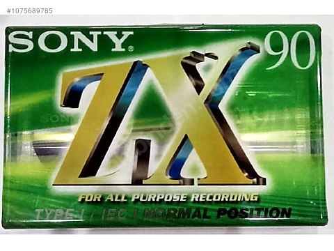 Blank Cassette / SONY ZX 90 Boş Kaset at sahibinden.com 