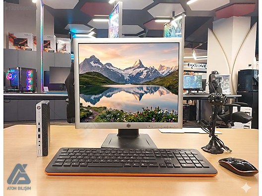HP elitedesk g4 dm　ミニPC HP / Hp EliteDesk 400 G4 i5 8.Gen 8Gb Ddr4 256GB NVMe 19