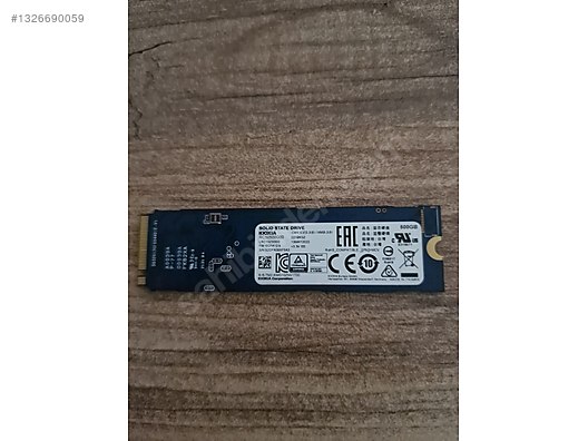 KIOXIA Nvme M.2 SSD 500gb sahibinden.comda - 1326690059