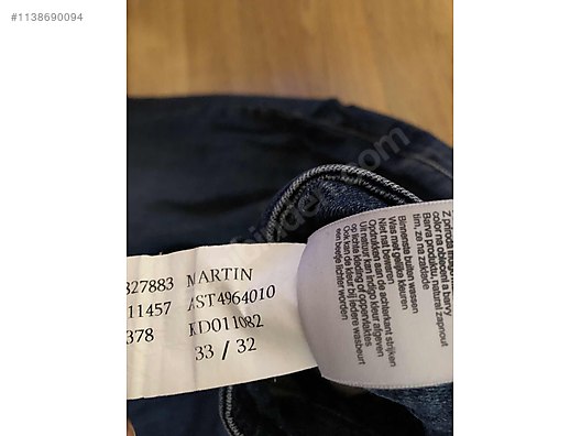 MAVİ JEANS MARTIN 33 BEDEN - Mavi Jeans Erkek Pantolon Modelleri ...