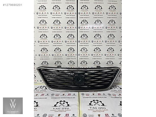 Seat İbiza 2012 2017 Ön Panjur Çerçeve Krom Nikelajlı 6J0853651D