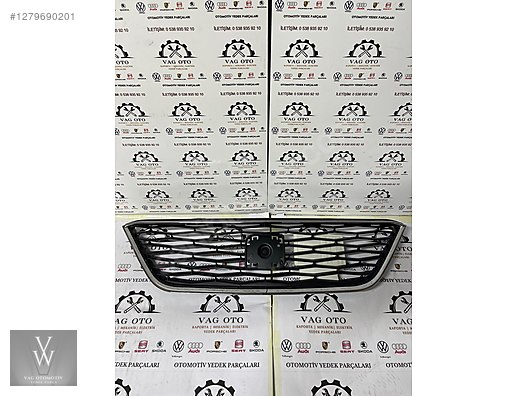 Seat İbiza 2012 2017 Ön Panjur Çerçeve Krom Nikelajlı 6J0853651D