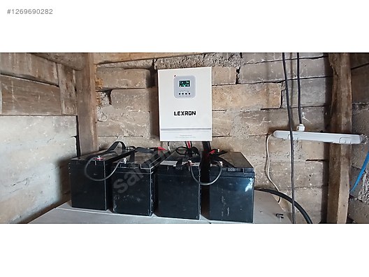 Güneş Enerjisi Sistemi - bağ evi karavan konteynır solar sistemleri