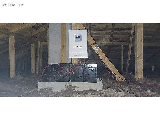 Güneş Enerjisi Sistemi - bağ evi karavan konteynır solar sistemleri