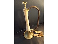 antika pirinç borazan