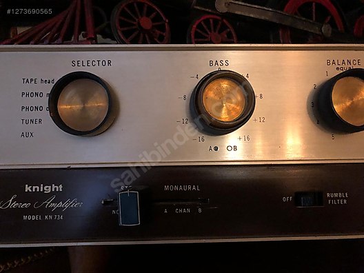 Diğer Entegre Amfi - Knight USA KN- lambalı Orjinaldir .SON FİYAT