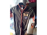 Harley Davidson bebek çocuk günlük/pijama orijinal tulum zıbın