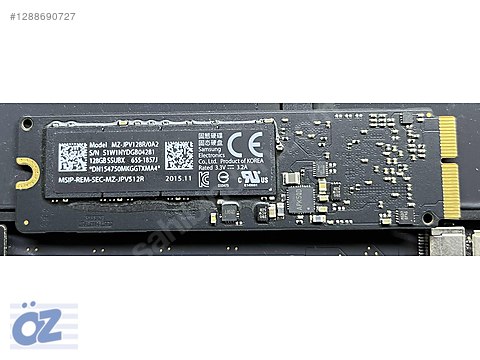 MZ-JPV128S/0A2 128GB SSD Macbook Uyumlu 655-1857J sahibinden.comda