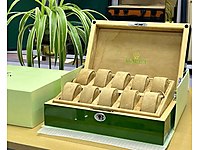 10 lu ceviz kaplama saat çantası