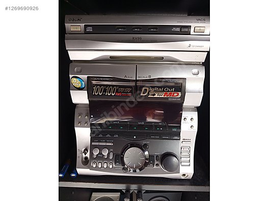 SONY rx99 MÜZİK SETİ - İkinci El Sony Müzik Seti & Teyp modelleri