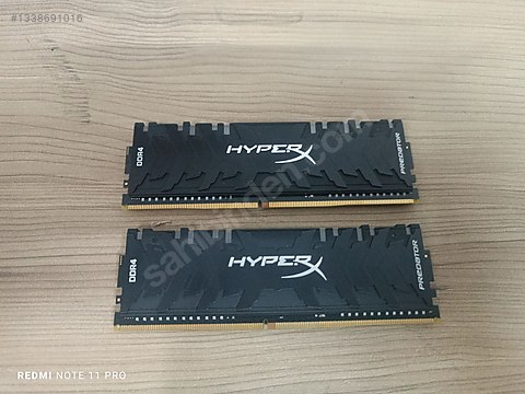 HYPERX Predatör RGB DDR4 8*2 16 GB 3200 Mhz Ram sahibinden.comda