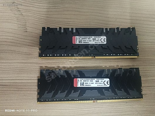 HYPERX Predatör RGB DDR4 8*2 16 GB 3200 Mhz Ram sahibinden.comda