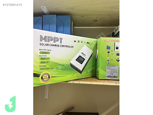 Güneş Enerjisi Sistemi - 80 Amper Mppt Şarj Kontrol Cihazı