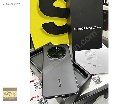 Honor / Magic 7 Pro / HONOR MAGİC 7 PRO SİYAH SIFIR DURUMDA
