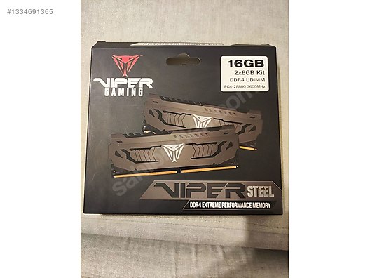 Patriot Viper Steel DDR4 8GB×2 メモリ 中古 Patriot Viper Steel 8GB