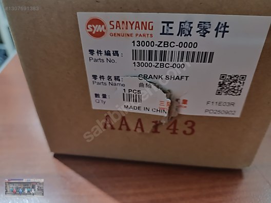 Motor / SYM JETX 125 KRANK on sahibinden.com - 1307691383