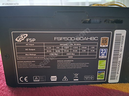 Used & Brand New Items / Computers / Desktops / Desktop Components / Power Supplies