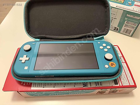 Nintendo Switch Lite Animal Crossing + Animal Crossing Case on