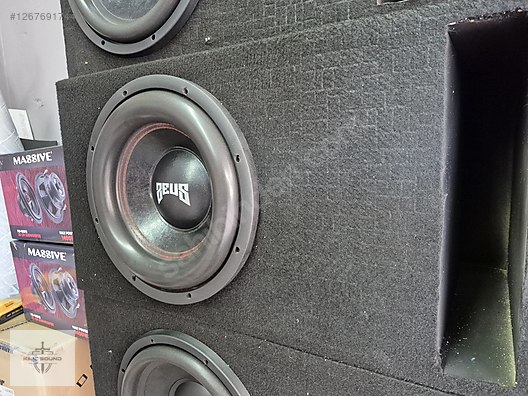 Speaker / SubWoofers / ZEUS 1000 RMS 30CM BASS L PORT KABİNDE SPL