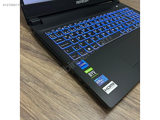 Monster Notebook Rtx 3060 Buy Tulpar T7 Intel Core I7 12700H 16GB