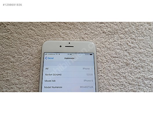Apple / iPhone 6 / İPHONE 6 (A1586) 16 GB ÇOK TEMİZ TELEFON