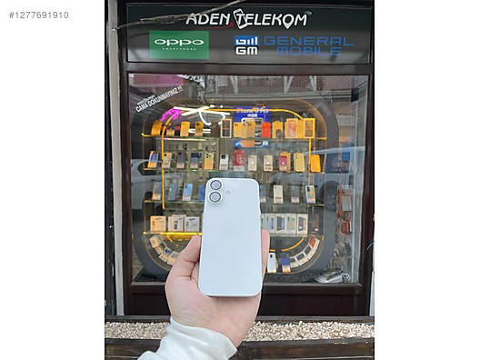 Resim Apple iPhone 16 İkinci El TR | 128 GB | Beyaz İkinci El İPHONE 16 ADEN TELEKOM