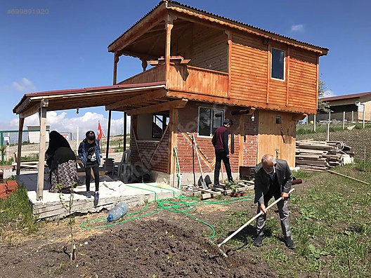 Ahşap evi ile hobi bahçesi Satılık Arsa İlanları