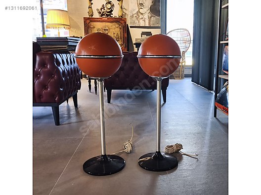 1970's GRUNDİG AUDİORAMA 4000 UZAY ÇAĞI TURUNCU AYAKLI HOPARLÖR
