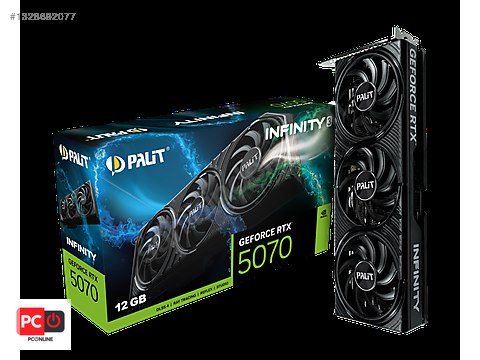 Palit GeForce RTX 5070 INFINITY 3 12GB GDDR7 192 Bit DLSS 4