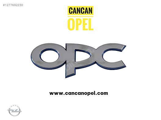Opel Corsa D OPC Yazı Orijinal Export Marka 93188513 - İlan ve