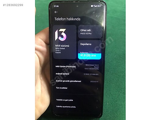 Used & Brand New Items / Cell Phones & Accessories / Cell Phones / Xiaomi / Poco X3 Pro