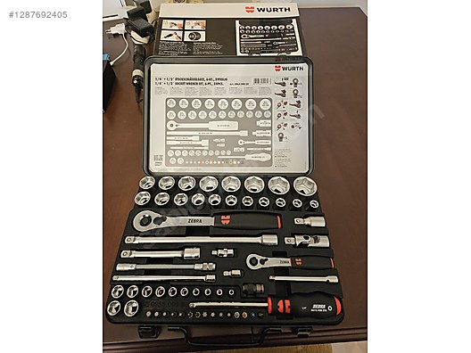 Würth Zebra Serisi Lokma Takımı at sahibinden.com - 1287692405