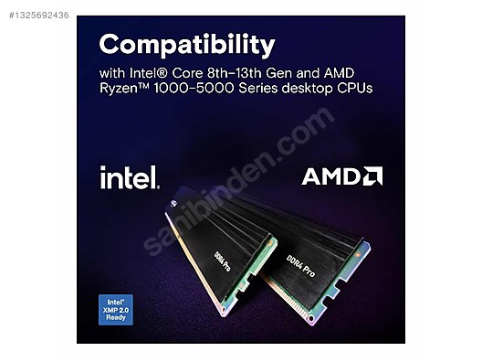 Crucial Pro 64GB (2x32) DDR4-3200 UDIMM sahibinden.comda - 1325692436