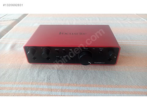 Focusrite Scarlett 2İ2 USB Ses Kartı sahibinden.comda - 1320692831