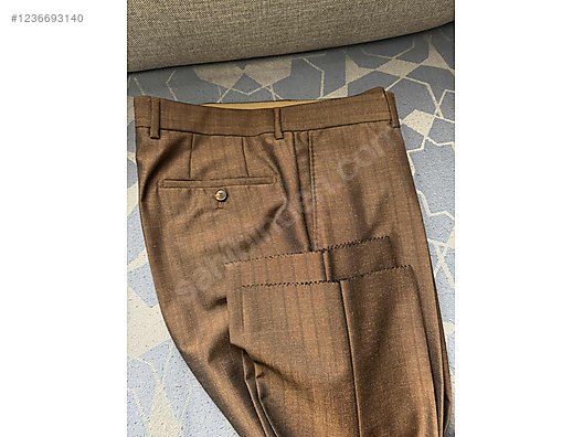 Kahverengi Hugo Boss Erkek Takım Elbise