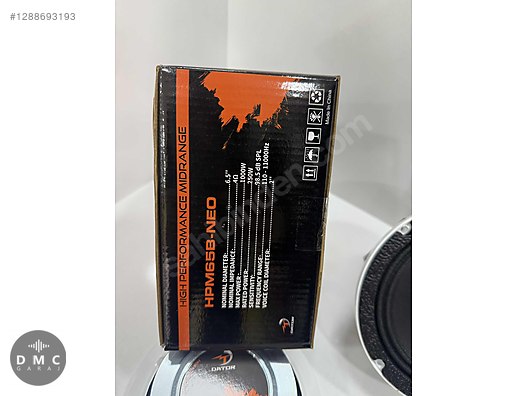 Hoparlör / Midrange / DATOR HPM65-NEO 250rms sahibinden.comda