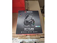 Rampage Styles RGB 7.1 USB Kablolu Kulak Üstü Oyuncu Kulaklığı #1265693224
