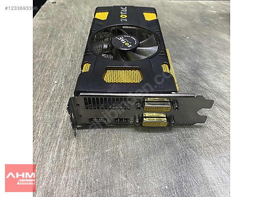 ZOTAC NVIDIA GEFORCE GTX 550TI 1GB 192BİT DDR5 PCİ-E EKRAN KARTI - Zotac Ekran Kartı İlanları sahibinden.com'da