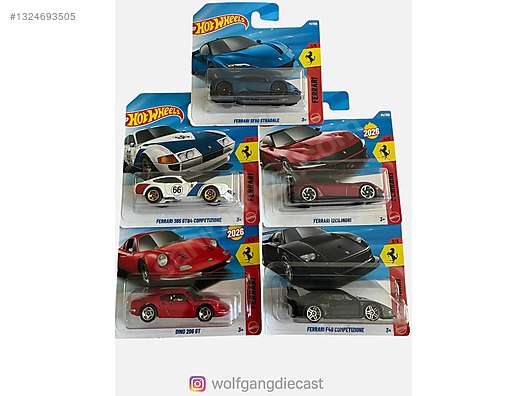 Mattel Diecast Model 1:64 Ferrari Araba - 1324693505