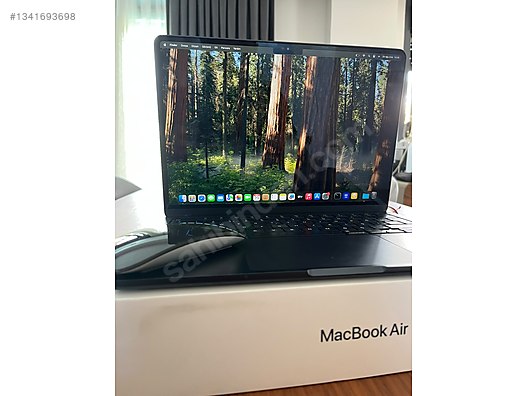 Apple Macbook / MacBook Air M2 2022 16GB 256GB + Siyah Apple Magic