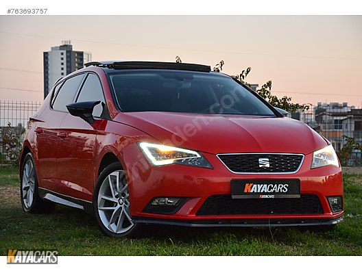 seat leon 1 2 tsi style kayacars dan 2016 kirmizi otomatik cam tavan led far ici nubuk at sahibinden com 763693757