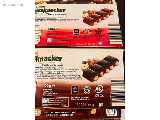 İkinci El ve Sıfır Alışveriş / Yiyecek & İçecek / Şekerli Besinler / Çikolata & Gofret