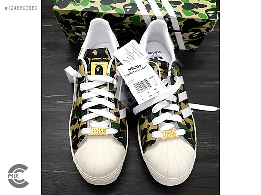Bape Superstar Adidas Superstar 80s Men Green Bape X Adidas