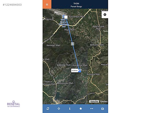 MUĞLA MİLAS KARAPINAR SATILIK 3.870 M2 TEK TAPU TARLA